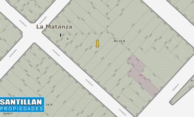 TERRENO en SAN JUSTO CENTRO