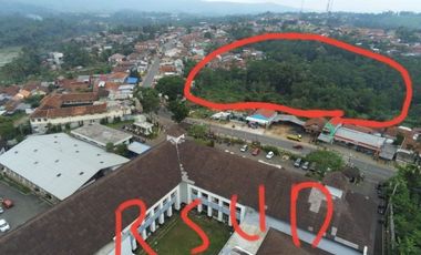 Di jual : 1 Ha Tanah Kebun Strategis Mainroad Cikalong Wetan, Bandung Barat.
