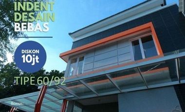 WOW PROMO MURAH 2 unit Rumah free desain dkt Alun2 Subang