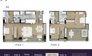 apartamento en venta en poblado el campestre. Cod V13475