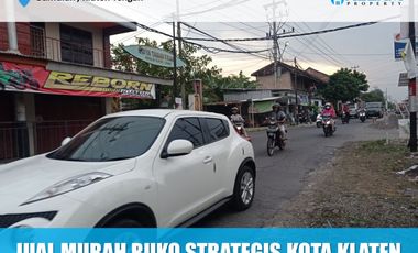 RUMAH MURAH PINGGIR JALAN RAYA DI GUMULAN KLATEN TENGAH