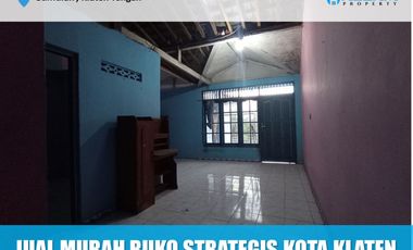 RUMAH MURAH PINGGIR JALAN RAYA DI GUMULAN KLATEN TENGAH