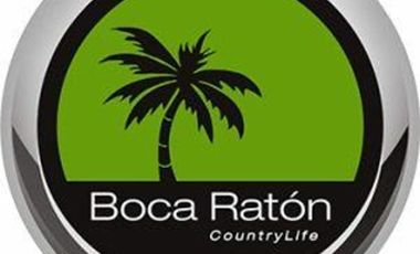 Country Boca Raton - Lote 800 m2 vista al Golf