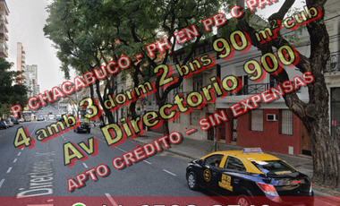 PH en Venta en Parque Chacabuco 4 ambientes 2 baños 90 m2 + patio en PB, sin expensas - Av Directorio 900