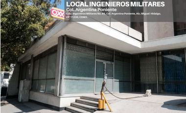 Local comercial en renta, Ingenieros Militares, Col. Argentina, Del. M.H., CDMX
