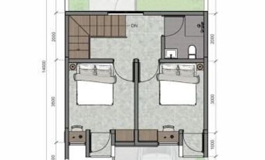 Harga Dibawah 600 Juta Rumah 2LT Murah di Cibeber Cimahi Selatan dkt Unjani