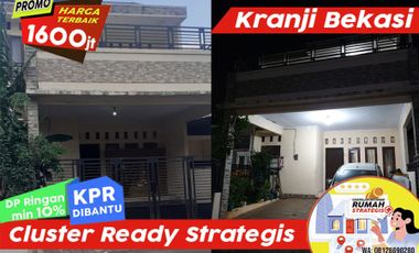 Cluster Strategis 2lt Fasilitas Lengkap dkt Jl Raya Stasiun Kranji Tol Bekasi