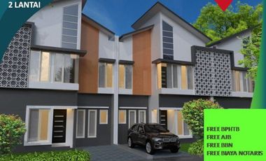 Rumah Dijual di Malang Tipe 45/77 Dekat Alun2 Free Biaya2