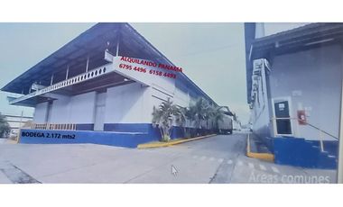 Se Alquila Exelente Bodega 2.172 Mts Vía Tocumen $14.118.00+Itbms