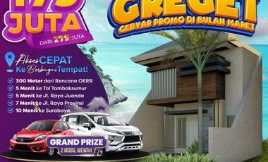 Promo Perumahan Murah Surabaya Sidoarjo Diamond City Juanda