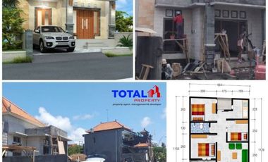 Dijual rumah baru dibangun ready unit di Batubulan, Gianyar, dekat Denpasar