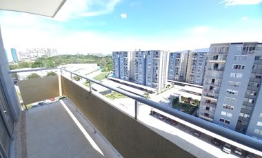 apartamento en arriendo en conjunto santo domingo piso 10. Cod A13850