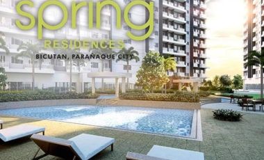 RFO Unit in Spring Residences Bicutan Taguig City 5% DP to move In