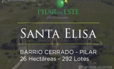 Terreno en venta- Santa Elisa, Pilar Del Este