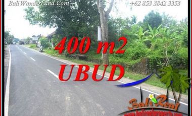 Tanah 400 m2 Murah di Sentral Ubud