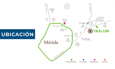 Terreno en venta en Mérida, Privada Yaxlum, Conkal (112,113 y 62)