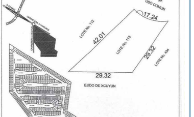 Terreno en venta en Mérida, Privada Yaxlum, Conkal (112,113 y 62)