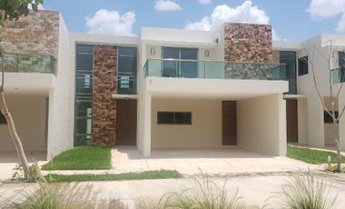 Casa  equipada  en renta -  Privada 39, Temozón Mérida, Yucatán