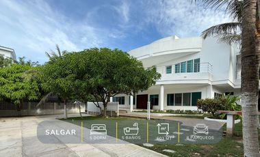 casa en venta en salgar. Cod V77