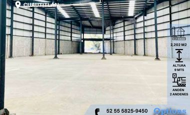 Rent now warehouse in Cuautitlán
