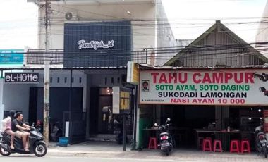 Dijual Ruko Poros Jalan Raya Dinoyo Depan Kampus UNISMA Kota Malang