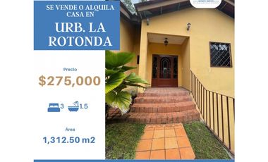 SE VENDE CASA URB. LA ROTONDA, LAS CUMBRES
