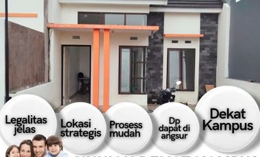 Rumah Modern dekat Kampus UMM di Kota Malang