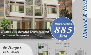 Townhouse Exclusive 3 lantai Promo Harga Murah Kota Bandung