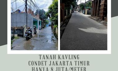 Tanah Kavling Di Condet Jakarta Timur Luas 70 Meter