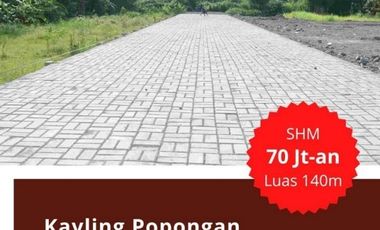 Pekarangan SHM Fasum Jalan 5 Meter Area Kota Purworejo