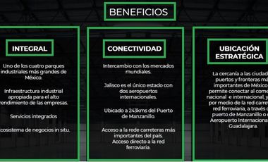 Terreno en venta en Centro Lógistico Jalisco