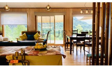 Hermosa y acogedora casa en parcela  Condominio Curarrehue