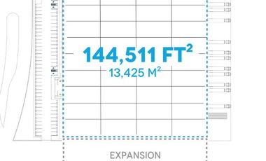 Espacio para Nave Industrial Disponible