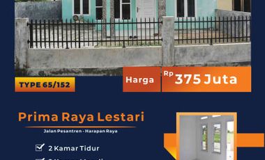 RUMAH DI JUAL DI JL BUKIT BARISAN HARAPAN RAYA TYPE 65