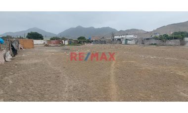 Venta De Terreno En Chancay- Pampa Libre A Pocos Pasos De La Panamericana Norte, Para Almacen O Negocio A 3Km Del Puerto De Chancay
