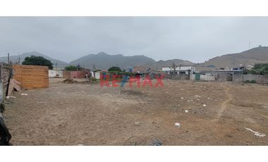 Venta De Terreno En Chancay- Pampa Libre A Pocos Pasos De La Panamericana Norte, Para Almacen O Negocio A 3Km Del Puerto De Chancay