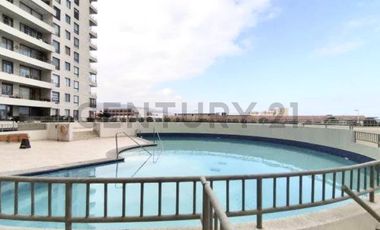 SE ARRIENDA HERMOSO DEPARTAMENTO CON EXCLUSIVA VISTA AL MAR.