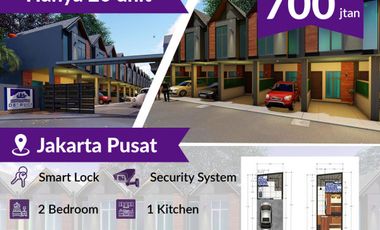 CLUSTER MURAH DI SENEN, JAKARTA PUSAT DEKAT KAMPUS UI SALEMBA