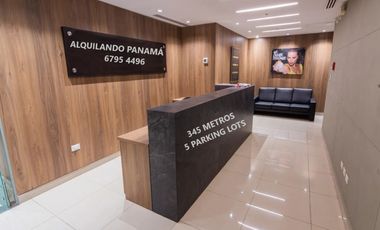 Se Alquila Lujosa Oficina Punta Pacífica 345 mts $6.905.oo + itbms