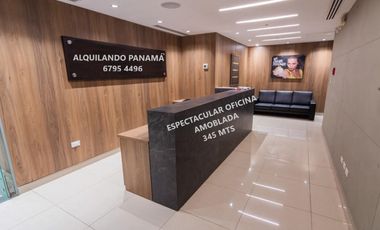 Se Alquila Lujosa Oficina Punta Pacífica 345 mts $6.905.oo + itbms