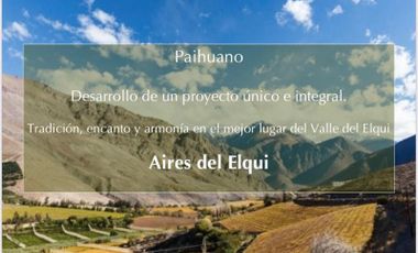 Agrícola en Venta en Fundo para proyecto de desarrollo inmobiliario en Valle del Elqui// Paihuano