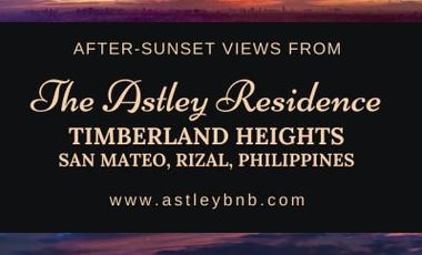Beautiful HOME that Lands in 3,200sqm with a 270 degree Uninterrupted View of Manila and Antipolo Hills Now for SALE!