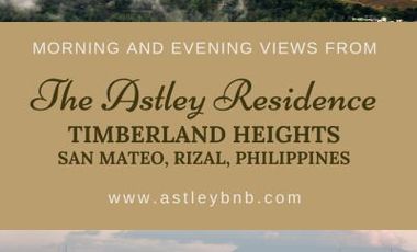 Beautiful HOME that Lands in 3,200sqm with a 270 degree Uninterrupted View of Manila and Antipolo Hills Now for SALE!
