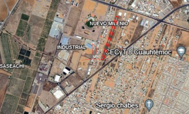 Terreno Habitacional Venta Cuauhtémoc Chihuahua 1,800 por m2 Indter RGC