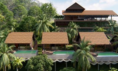 VILLA MEWAH VIEW JUNGLE DI UBUD, FULLY FURNISHED UNDER 3M