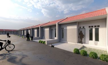 RUMAH MURAH 100 JUTAAN BISA DP 0% DI TEPI JALAN RAYA JATI ROKEH