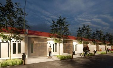 RUMAH MURAH 100 JUTAAN BISA DP 0% DI TEPI JALAN RAYA JATI ROKEH