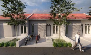 RUMAH MURAH 100 JUTAAN BISA DP 0% DI TEPI JALAN RAYA JATI ROKEH