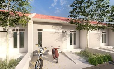 RUMAH MURAH 100 JUTAAN BISA DP 0% DI TEPI JALAN RAYA JATI ROKEH