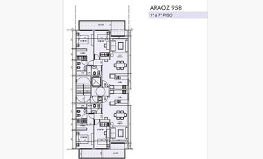 Departamento de 3 ambientes en Venta en Villa crespo